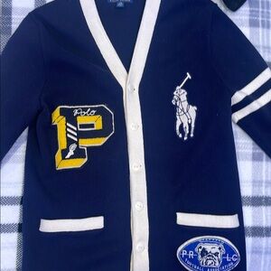 Polo by Ralph Lauren Kids Navy Cardigan